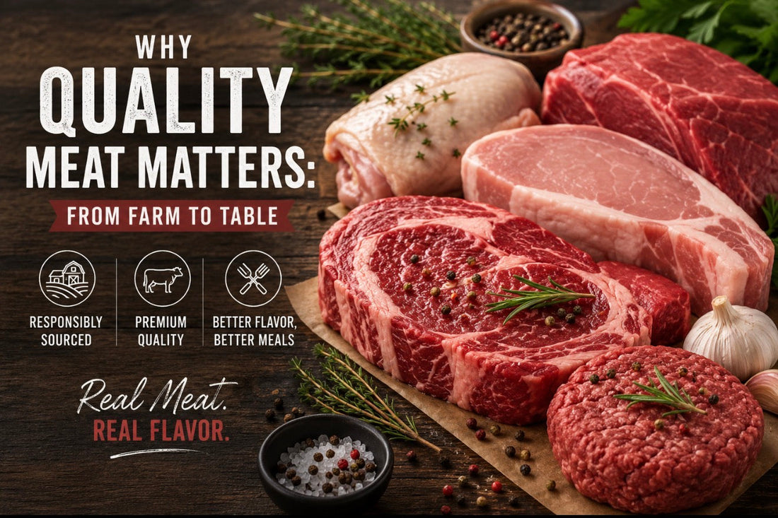 Why Quality Meat Matters: From Farm to Table