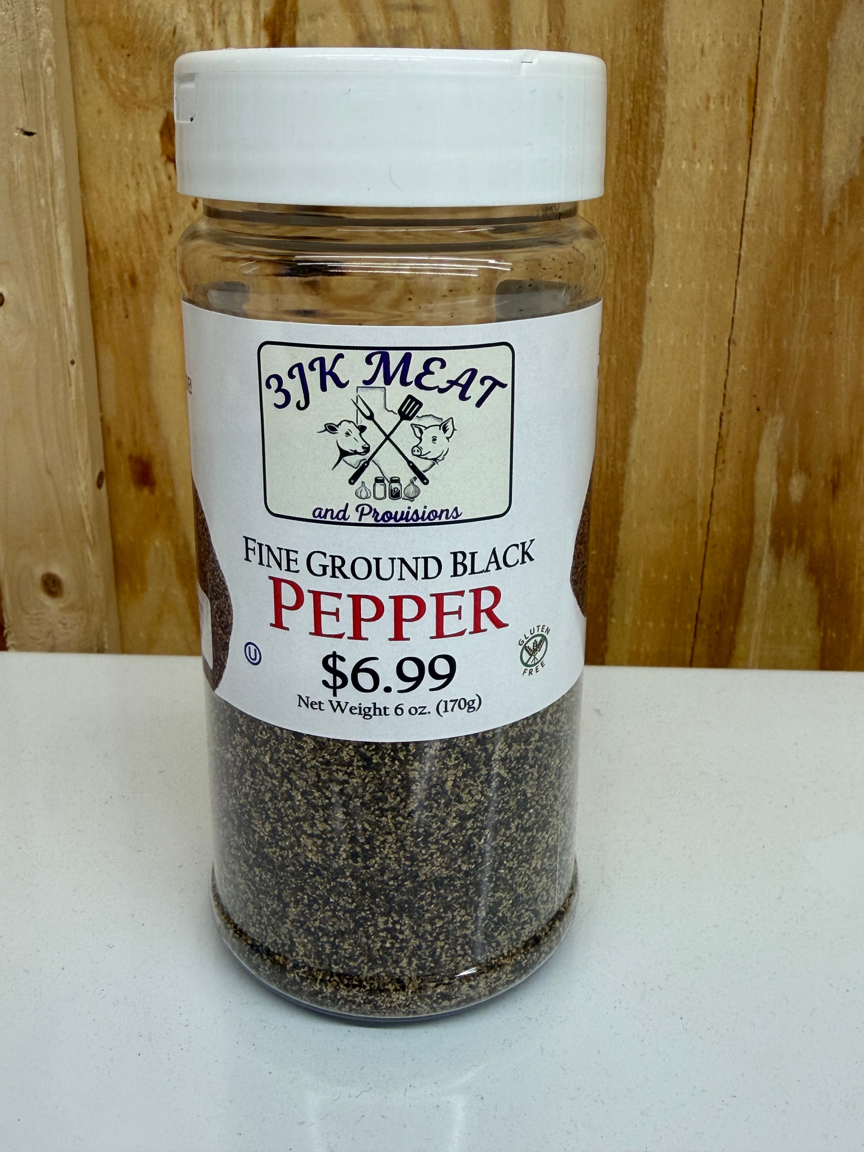 Black Pepper- Fine Ground