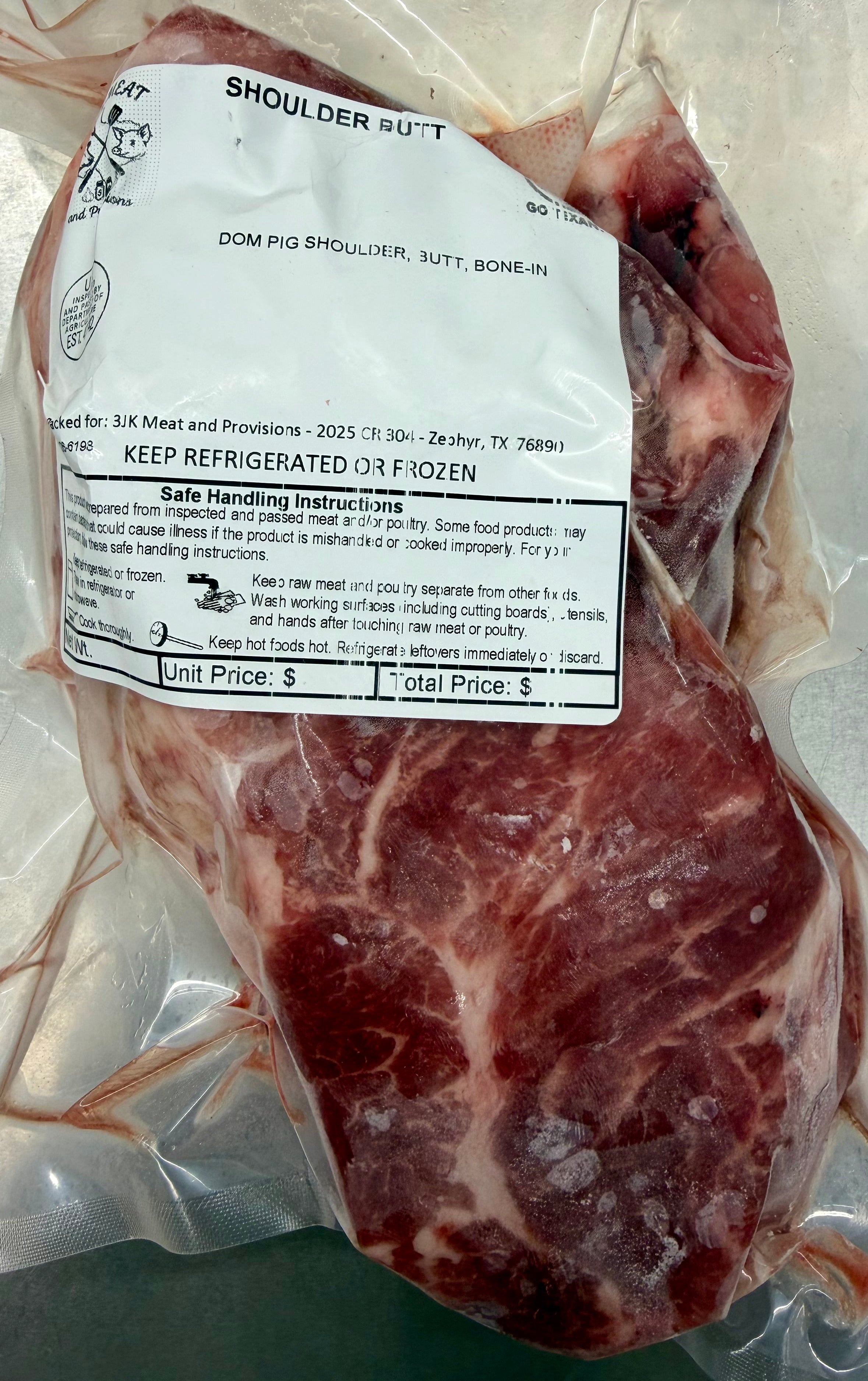Pork Shoulder Butt