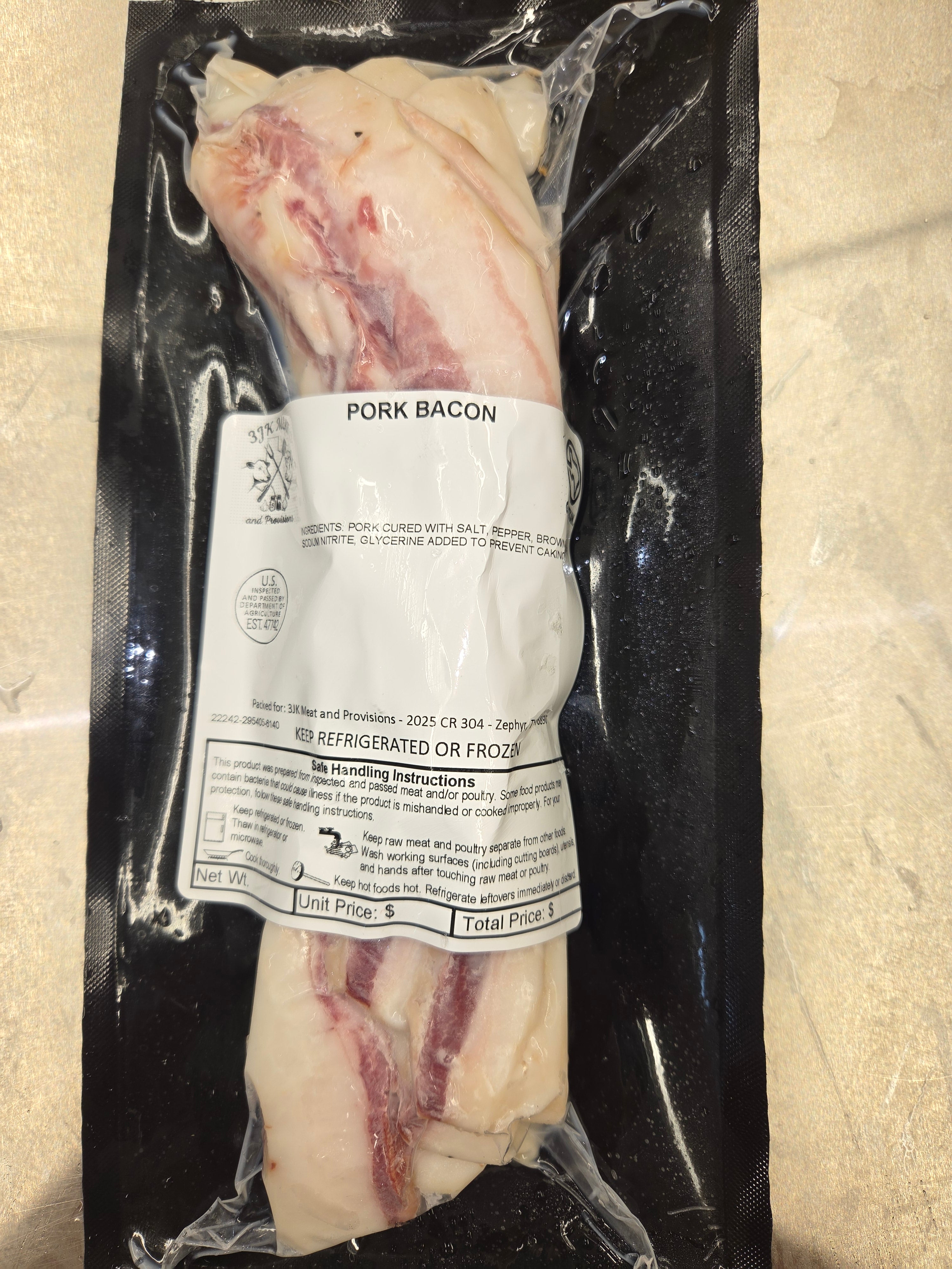 Bacon- Half Pound