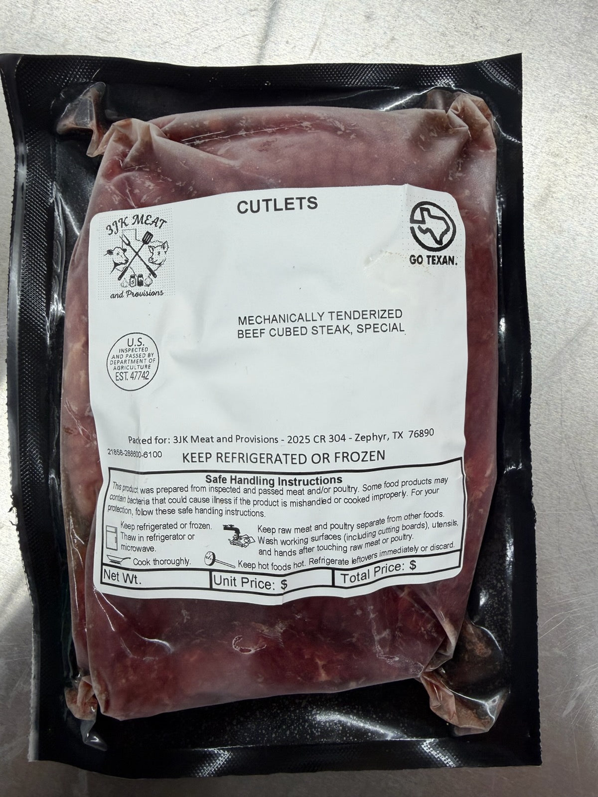 Round Steak (Cutlets)