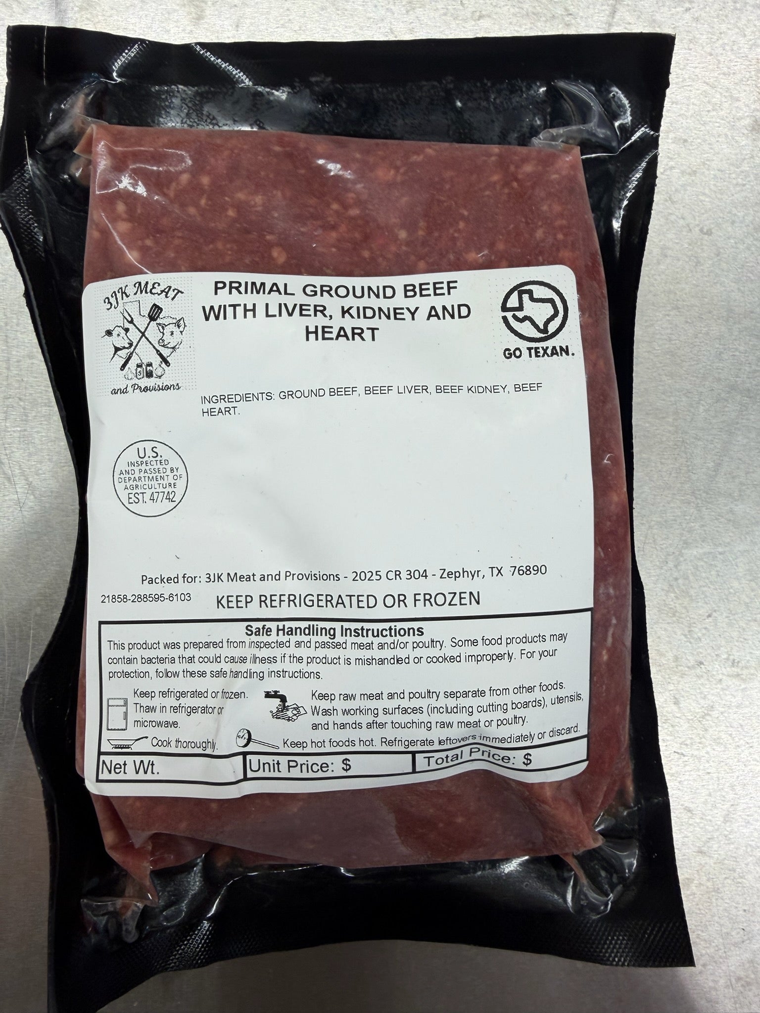 Primal Ground Beef