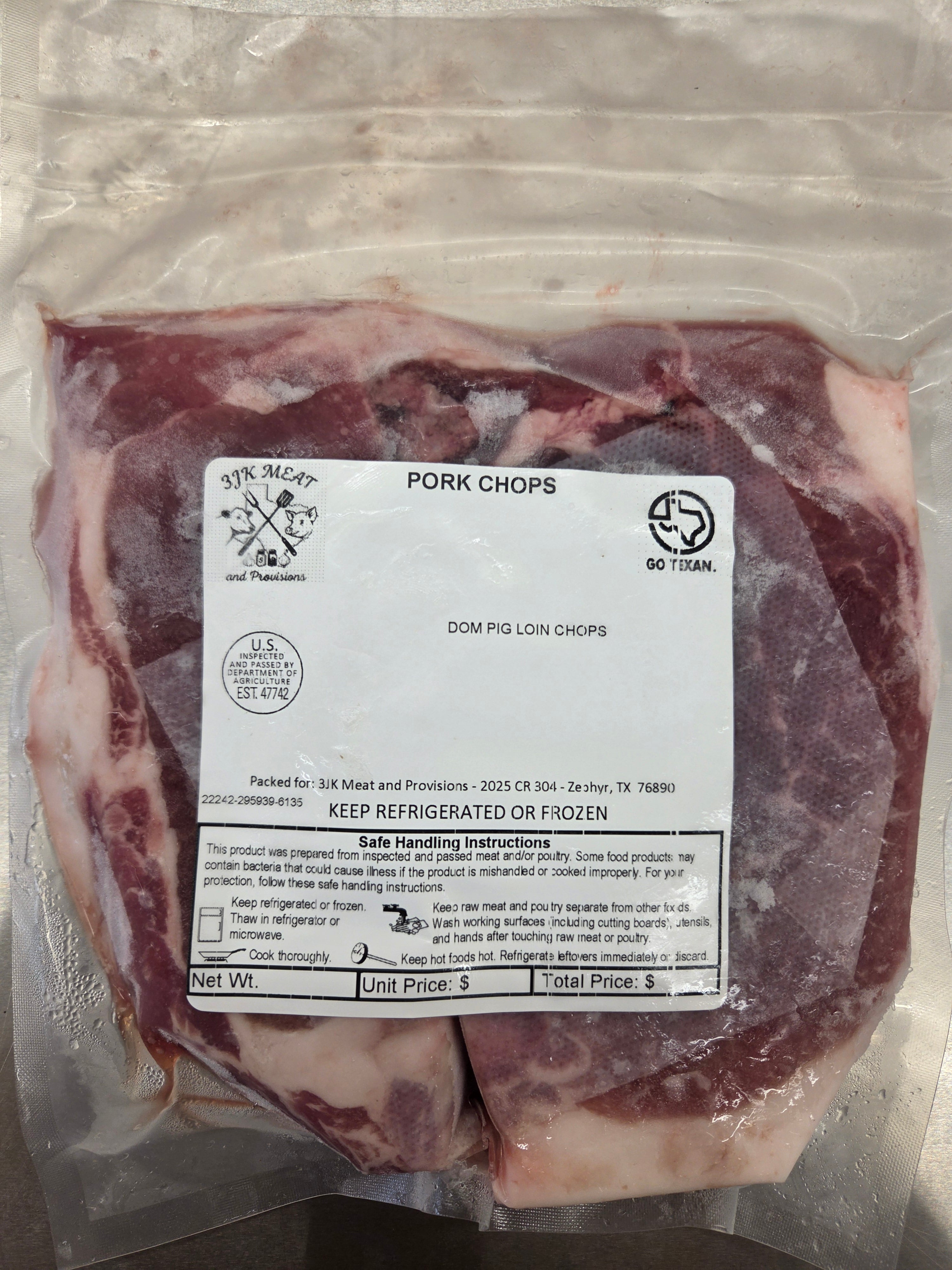 Bone-In Pork Chop